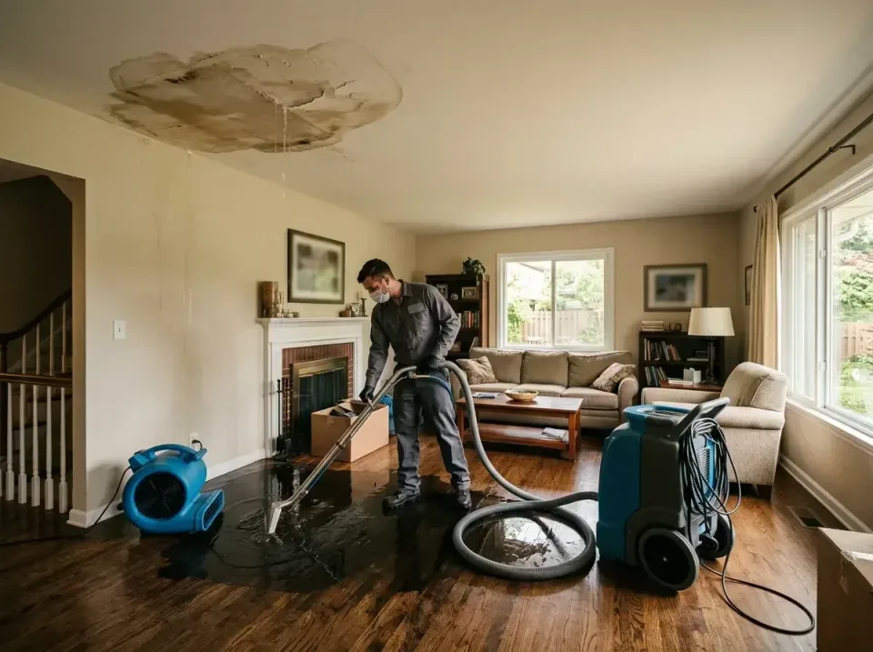 attic-pipe-burst-ceiling-drip-008 — frequently asked questions, Water Damage Restoration & Carpet Care in Ballenger Creek, MD